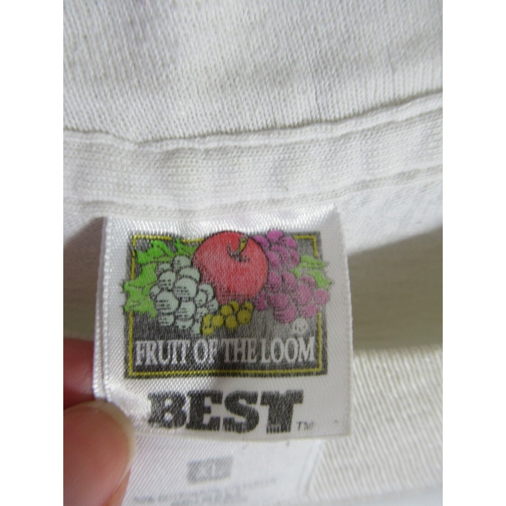 Vintage 90s Bloomington Indiana T-Shirt Hilly Hundred Bike Ride Adult XL 1996 - Picture 4 of 10